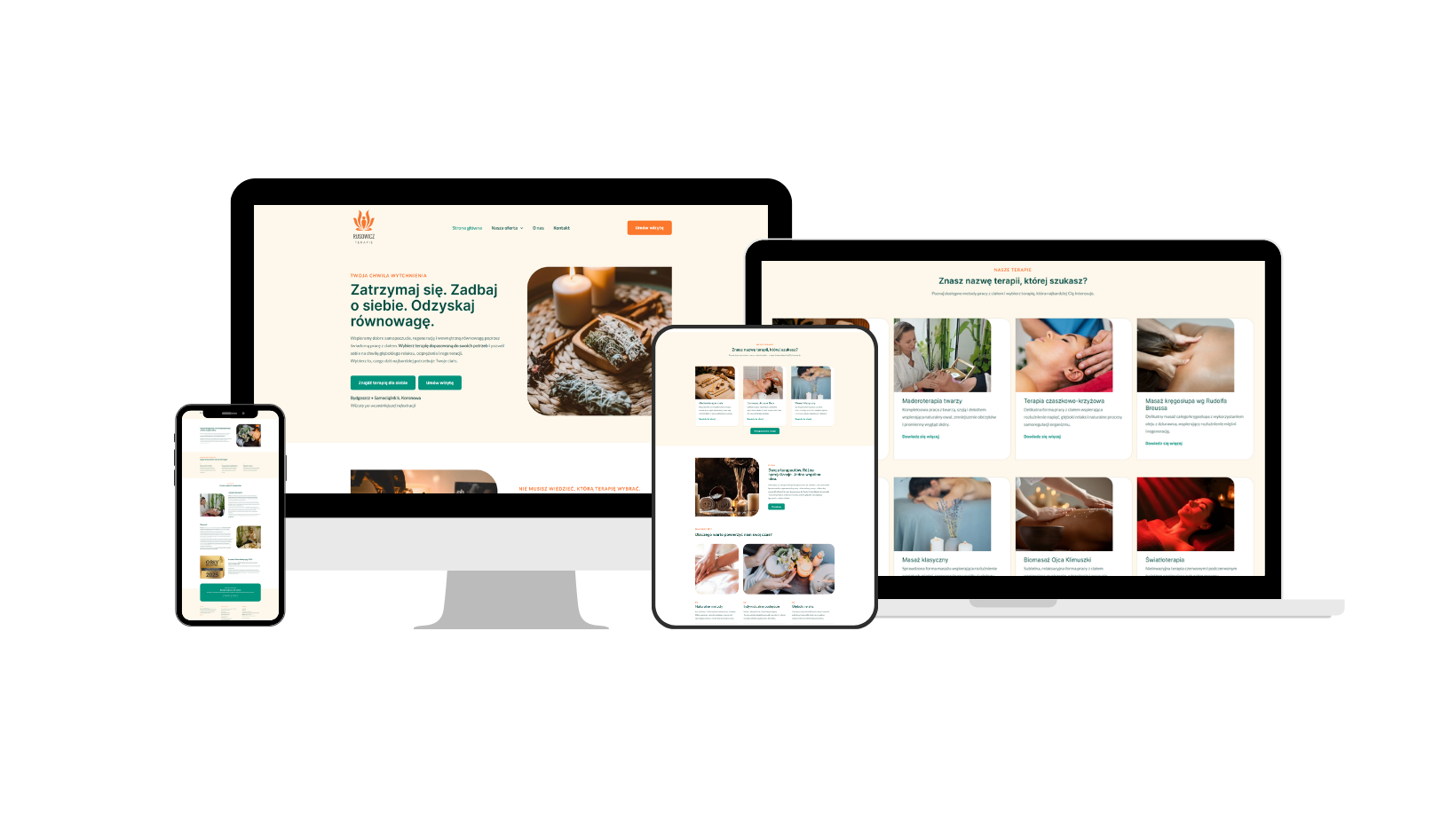 Strona WordPress rusowiczterapie.pl